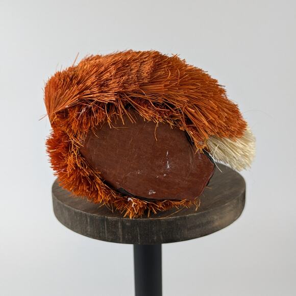 Sisal Straw Fox Fall Decor Bottle Brush Rustic Farmhouse Autumn Charm Accent - Picture 6 of 12